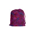 Unusual Circles  Abstraction Drawstring Pouch (Small) View1