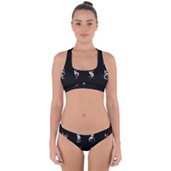 Katzen Cats Katzen Cats Cross Back Hipster Bikini Set by WetdryvacsLair