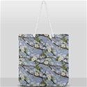 Pear Branch With Flowers Full Print Rope Handle Tote (Large) View2