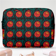 Rose Ornament Make Up Pouch (large) by SychEva