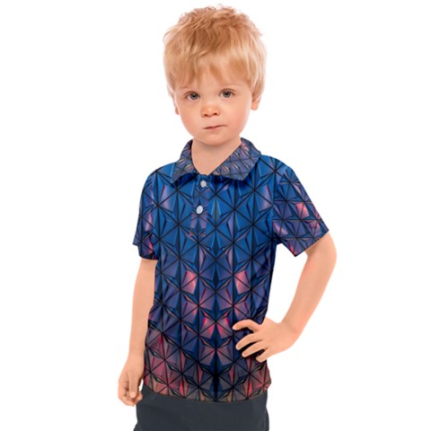 Abstract3 Kids  Polo Tee by LW323