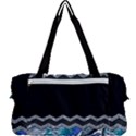Blue Ocean Minimal Liquid Painting Multi Function Bag View2