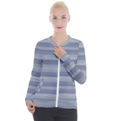 Linear Cold Print Design Casual Zip Up Jacket by dflcprintsclothing