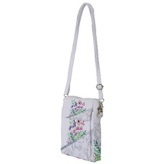 Minimal Silver Floral Marble A Multi Function Travel Bag by gloriasanchez