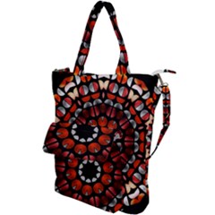 Kaleid Geometric Metal Color Shoulder Tote Bag by alllovelyideas