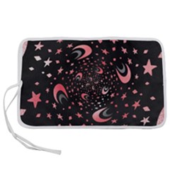 Pattern Lune Étoile Profondeur Pen Storage Case (s) by alllovelyideas