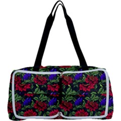 Spanish Passion Floral Pattern Multi Function Bag by gloriasanchez