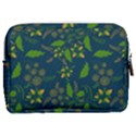 Folk floral art pattern. Flowers abstract surface design. Seamless pattern Make Up Pouch (Medium) View2