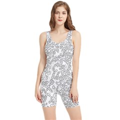 Neon Geometric Pattern Design 2 Women s Wrestling Singlet by dflcprintsclothing