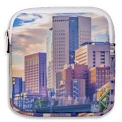 Akihabara Zone Urban Scene Tokyo Japan Mini Square Pouch by dflcprintsclothing