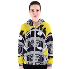 Spacemonkey Women s Zipper Hoodie by goljakoff