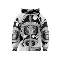 Spacemonkey Kids  Zipper Hoodie by goljakoff