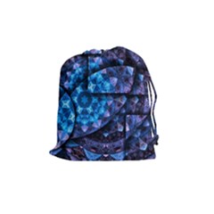 Dismembered Mandala Drawstring Pouch (medium) by MRNStudios