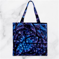 Dismembered Mandala Zipper Grocery Tote Bag by MRNStudios