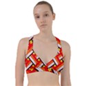 Pop Art Mosaic Sweetheart Sports Bra View1