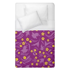 Folk Flowers Art Pattern Floral Abstract Surface Design  Seamless Pattern Duvet Cover (single Size) by Eskimos