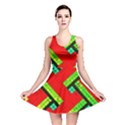 Pop Art Mosaic Reversible Skater Dress View1