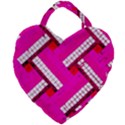 Pop Art Mosaic Giant Heart Shaped Tote View2