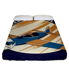 Airplane - I Need Altitude Adjustement Fitted Sheet (king Size) by DinzDas