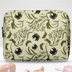Folk Flowers Art Pattern Floral Abstract Surface Design  Seamless Pattern Make Up Pouch (large) by Eskimos