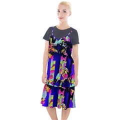 Neon Aggression Camis Fishtail Dress by MRNStudios