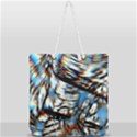 Rainbow Vortex Full Print Rope Handle Tote (Large) View2