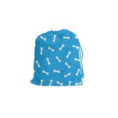 Dog Love Drawstring Pouch (small) by designsbymallika