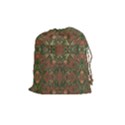 Modern Tropical Motif Print Drawstring Pouch (Medium) View1