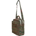 Modern Tropical Motif Print Crossbody Day Bag View1