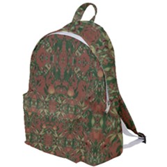 Modern Tropical Motif Print The Plain Backpack by dflcprintsclothing