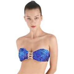 Zzzap! Twist Bandeau Bikini Top by MRNStudios