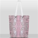 Pink Arabesque Full Print Rope Handle Tote (Small) View2