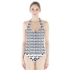Blockify Halter Swimsuit by Sparkle
