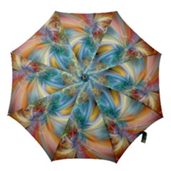 Colorful Thoughts Hook Handle Umbrella (small) by WolfepawFractals