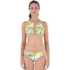 Vintage Lemons Perfectly Cut Out Bikini Set by SomethingForEveryone
