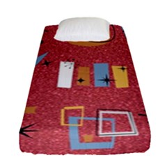 50s Fitted Sheet (single Size) by NerdySparkleGoth