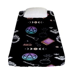 Small Witch Fitted Sheet (single Size) by NerdySparkleGoth