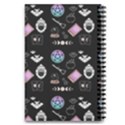 Witch Goth Pastel Pattern 5.5  x 8.5  Notebook View2