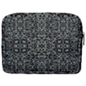 Initricate Ornate Abstract Print Make Up Pouch (Large) View2