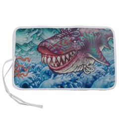 Wth Shark Pen Storage Case (l) by SomethingForEveryone