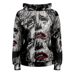 Creepy Head Sculpture Artwork Women s Pullover Hoodie by dflcprintsclothing