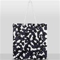 Camouflage bleu Full Print Rope Handle Tote (Large) View1