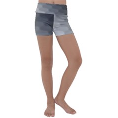 Wonderful Gradient Shades 2 Kids  Lightweight Velour Yoga Shorts by PatternFactory