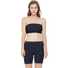 Spiro Stretch Shorts And Tube Top Set by Sparkle