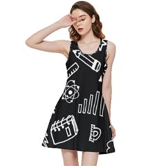 Knowledge-drawing-education-science Inside Out Racerback Dress by Sapixe