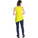 Soft Pattern Yellow Sleeveless Tunic View2