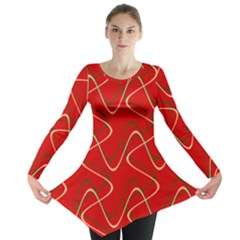 Retro Fun 821e Long Sleeve Tunic  by PatternFactory