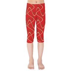 Retro Fun 821e Kids  Capri Leggings  by PatternFactory