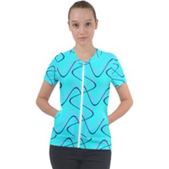 Retro Fun 821b Short Sleeve Zip Up Jacket by PatternFactory