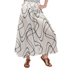 Retro Fun 821d Satin Palazzo Pants by PatternFactory